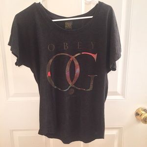 OBEY T-Shirt Dark Gray Size Small🙌🏼